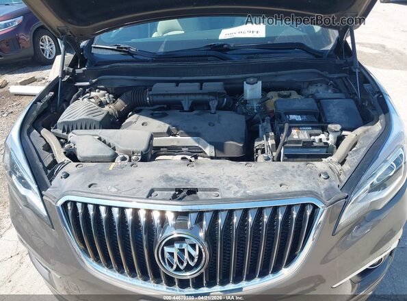 LRBFXBSA9JD054624 2018 BUICK ENVISION Brown Widok z tyłu