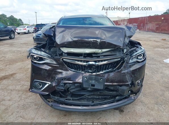 LRBFXCSA0LD124276 2020 BUICK ENVISION Brown Вид щитка приладів