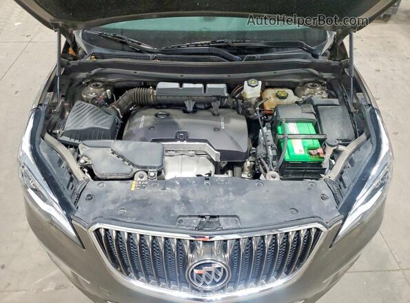 LRBFXCSA4HD101347 2017 BUICK ENVISION Коричневый Вид подкапотного пространства