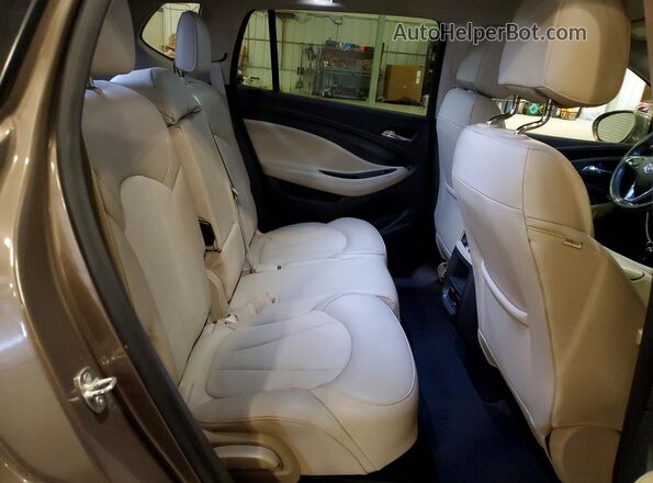 LRBFXCSA4HD101347 2017 BUICK ENVISION Коричневый Вид задней части салона