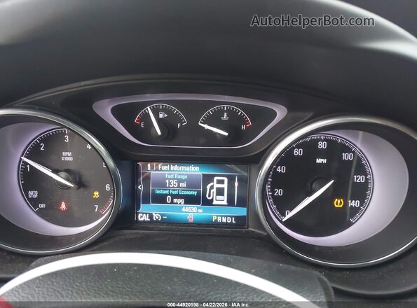 LRBFXCSA8KD006913 2019 BUICK ENVISION Красный Вид задних сидений