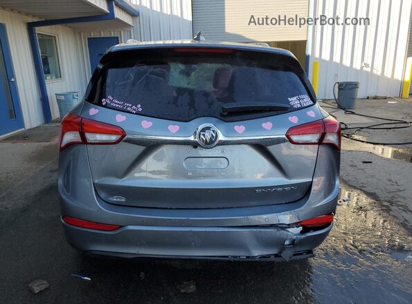 LRBFXCSA9LD045222 2020 BUICK ENVISION Silver უკანა ხედი