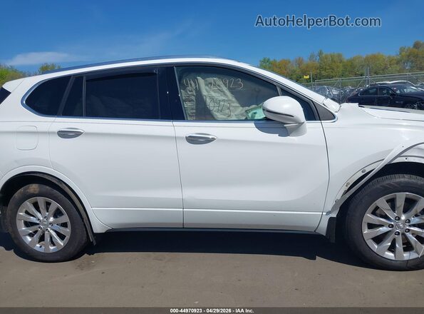 LRBFXDSA5HD120625 2017 BUICK ENVISION Белый Вид задней части салона