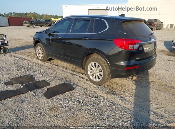 LRBFXDSA7HD120268 2017 BUICK ENVISION Black Trasero izquierdo