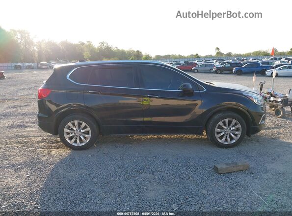 LRBFXDSA7HD120268 2017 BUICK ENVISION Black Vista interior trasera