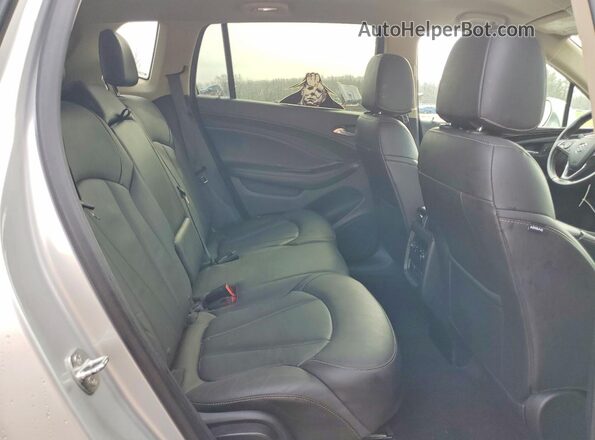 LRBFXESX4GD187404 2016 BUICK ENVISION Silver Вид задньої частини салону