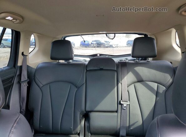 LRBFXESX4GD187404 2016 BUICK ENVISION Silver Вид задніх сидінь