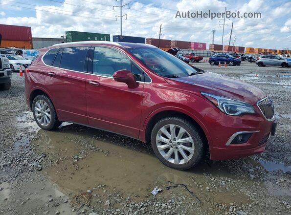 LRBFXESX4HD044101 2017 BUICK ENVISION Red Delantero derecho