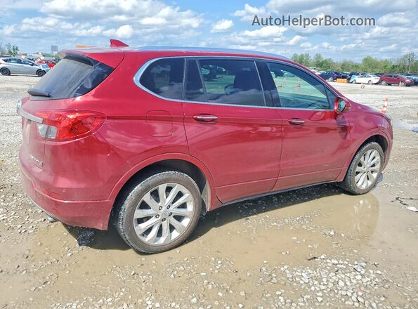 LRBFXESX4HD044101 2017 BUICK ENVISION Red Trasero derecho