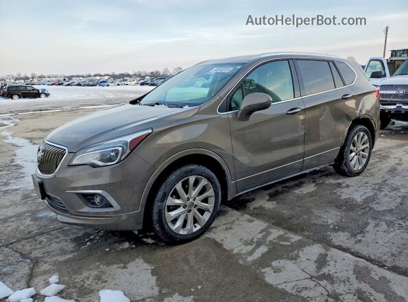 LRBFXESX7GD167339 2016 BUICK ENVISION Tan Przód lewy