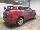 2017 Buick Envision Premium Ii Burgundy vin: LRBFXFSX3HD085051