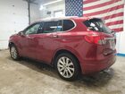 2017 Buick Envision Premium Ii Burgundy vin: LRBFXFSX3HD085051