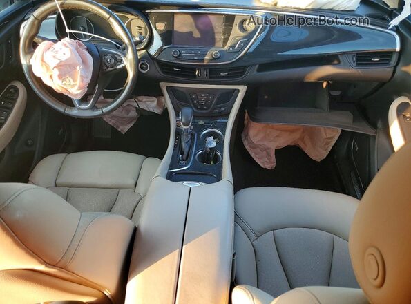 LRBFXFSX4HD021424 2017 BUICK ENVISION Белый Вид панели приборов