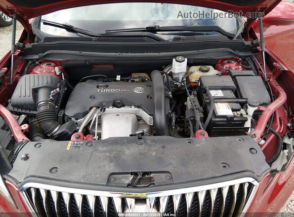 LRBFXFSX7HD093024 2017 BUICK ENVISION Red Widok z tyłu
