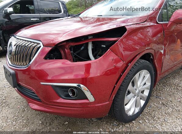 LRBFXFSX7HD093024 2017 BUICK ENVISION Red Widok z przodu