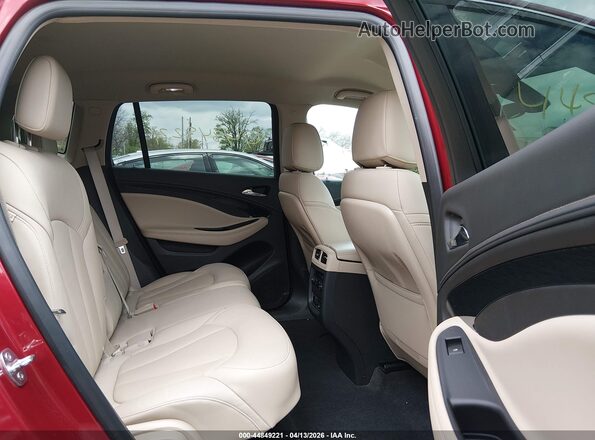 LRBFXFSX7HD093024 2017 BUICK ENVISION Red Widok naklejki z numerem VIN