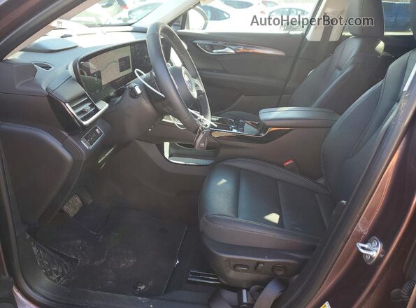 LRBFZKE48SD094162 2025 BUICK ENVISION Brown Widok wnętrza z przodu