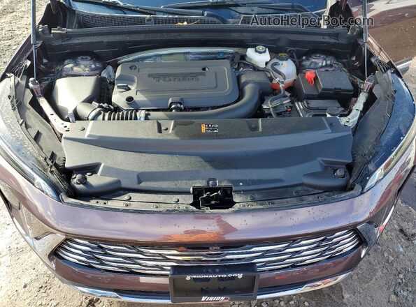 LRBFZKE48SD094162 2025 BUICK ENVISION Brown Widok komory silnika
