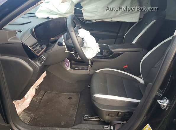 LRBFZLE42SD012707 2025 BUICK ENVISION Black Widok wnętrza z przodu