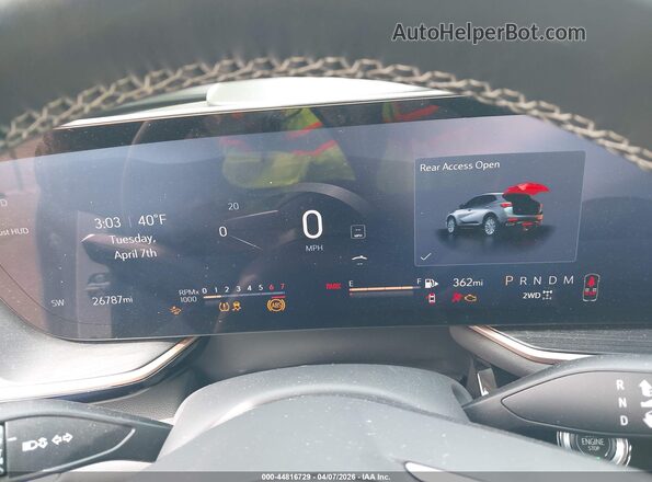 LRBFZLE45SD038086 2025 BUICK ENVISION Белый Вид задних сидений