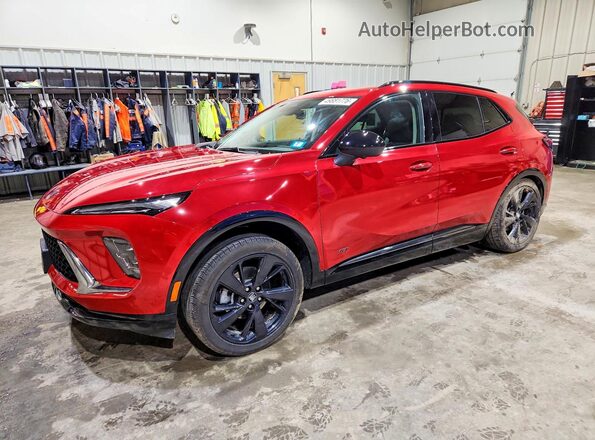 LRBFZLE46SD011625 2025 BUICK ENVISION Red Vista tres cuartos delantera izquierda