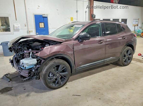 LRBFZLE48SD028183 2025 BUICK ENVISION Burgundy Przód lewy
