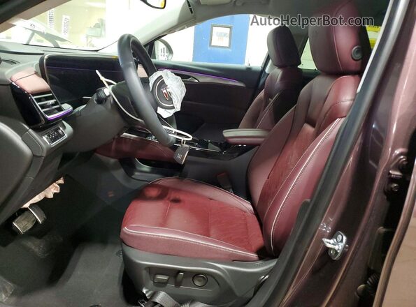LRBFZLE48SD028183 2025 BUICK ENVISION Burgundy Widok wnętrza z przodu