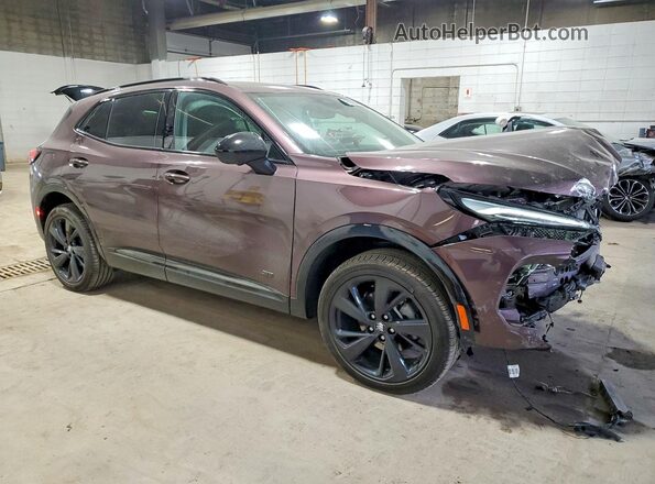 LRBFZLE48SD028183 2025 BUICK ENVISION Burgundy Przód prawy