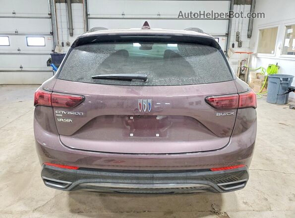 LRBFZLE48SD028183 2025 BUICK ENVISION Burgundy Widok z tyłu