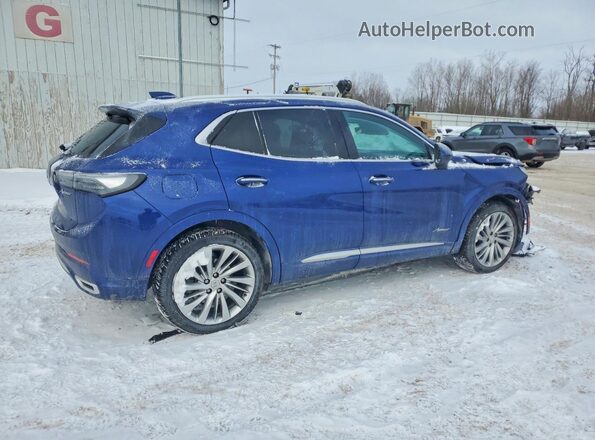 LRBFZME43SD034334 2025 BUICK ENVISION Синий Задняя правая четверть