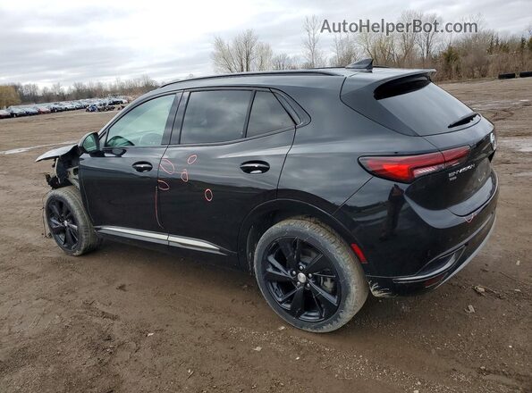LRBFZMR45MD105109 2021 BUICK ENVISION Black Հետևի ձախ