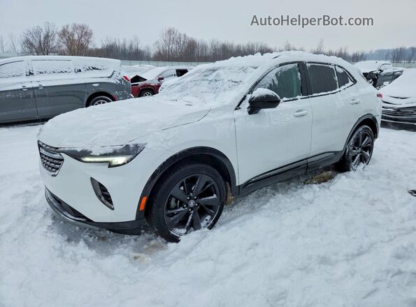 LRBFZMR49PD201281 2023 BUICK ENVISION White Передня ліва чверть