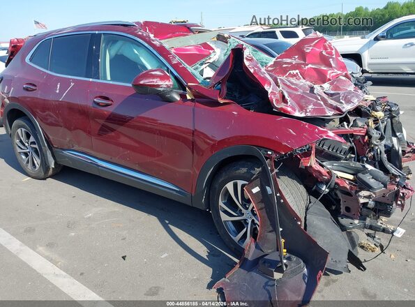 LRBFZNR41PD081658 2023 BUICK ENVISION Бордовый Передняя правая четверть