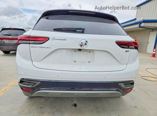 LRBFZNR44ND032015 2022 BUICK ENVISION White უკანა ხედი