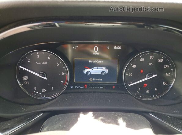 LRBFZNR48PD126983 2023 BUICK ENVISION White Vista del cuadro de instrumentos