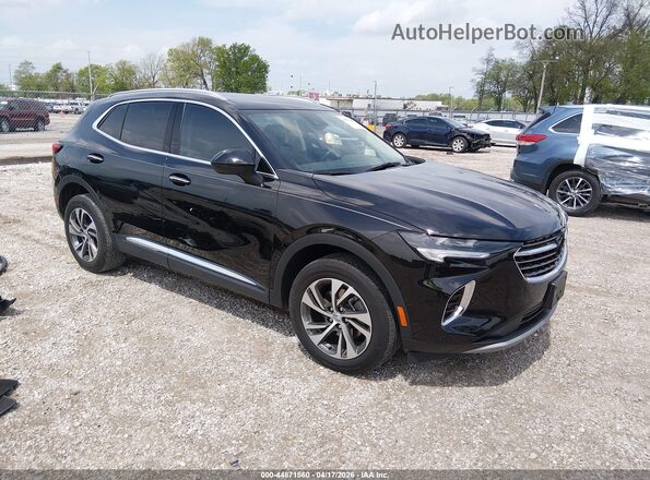 LRBFZNR49PD017013 2023 BUICK ENVISION Black Передня права чверть