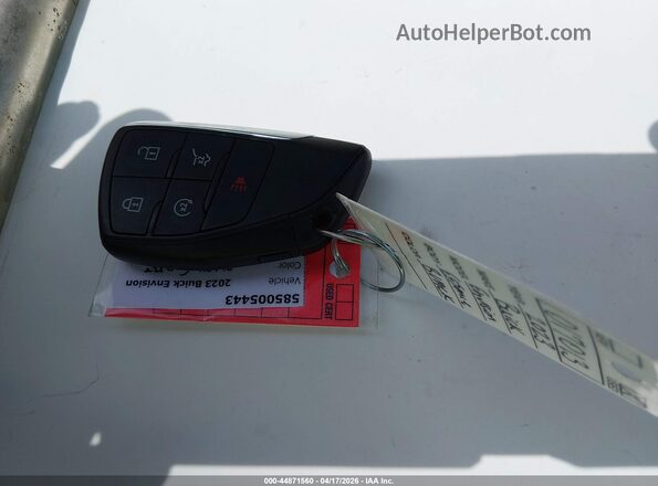LRBFZNR49PD017013 2023 BUICK ENVISION Black Вид панелі приладів