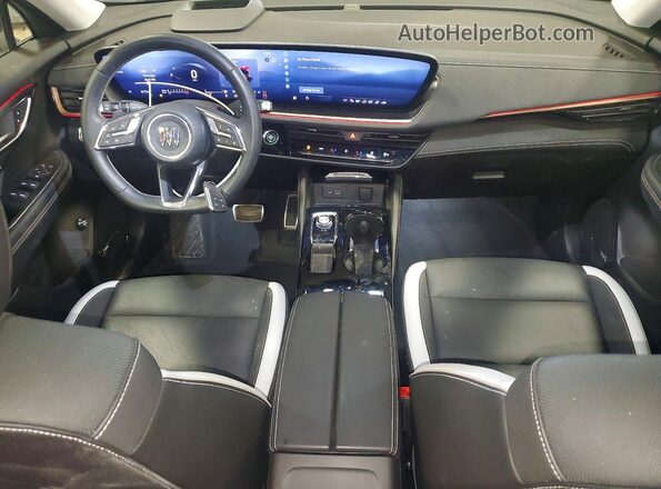 LRBFZPE46RD013392 2024 BUICK ENVISION Gray Vista del salpicadero