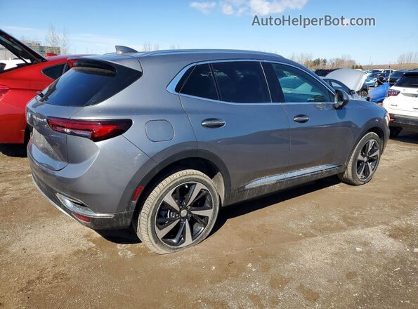 LRBFZPR43MD136070 2021 BUICK ENVISION Gray უკანა მარჯვენა