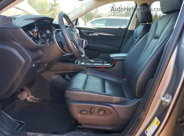 LRBFZPR43MD136070 2021 BUICK ENVISION Gray წინა სალონის ხედი