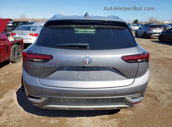 LRBFZPR43MD136070 2021 BUICK ENVISION Gray უკანა ხედი