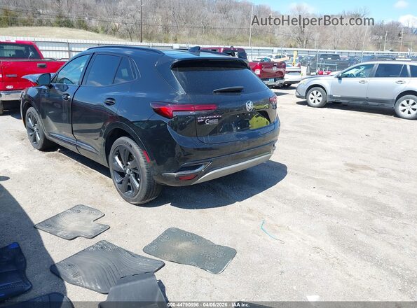 LRBFZPR43PD037074 2023 BUICK ENVISION Черный Задняя левая четверть