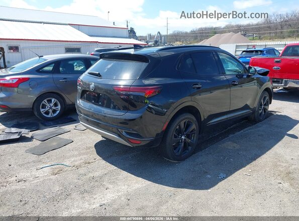 LRBFZPR43PD037074 2023 BUICK ENVISION Черный Задняя правая четверть