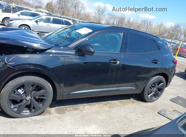 LRBFZPR43PD037074 2023 BUICK ENVISION Черный Вид задней части салона