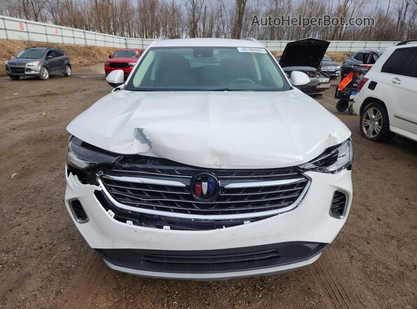 LRBFZPR46MD087558 2021 BUICK ENVISION Белый Вид спереди