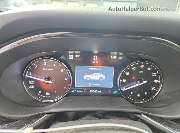 LRBFZPR46MD087558 2021 BUICK ENVISION Белый Вид щитка приборов