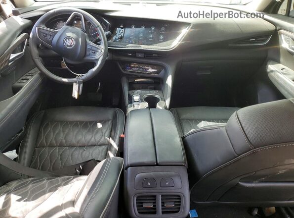 LRBFZRR44ND020406 2022 BUICK ENVISION Tan Widok deski rozdzielczej