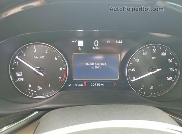 LRBFZSR42PD066844 2023 BUICK ENVISION White ხელსაწყოთა პანელის ხედი