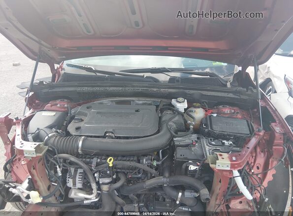 LRBFZSR43ND066672 2022 BUICK ENVISION Maroon Vista trasera
