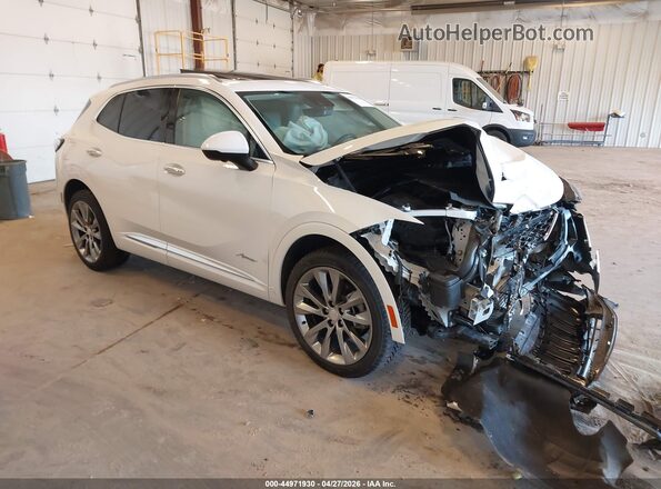 LRBFZSR47MD063899 2021 BUICK ENVISION Белый Передняя правая четверть